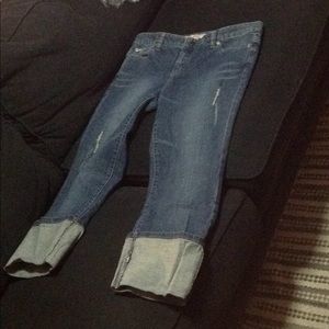 Calvin Klein denim  blue capris